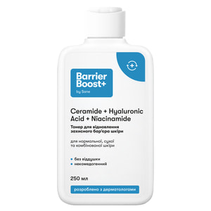Тонер для лица SANE (Сейн) BarrierBoost+ для восстановления защитного барьера кожи 250 мл