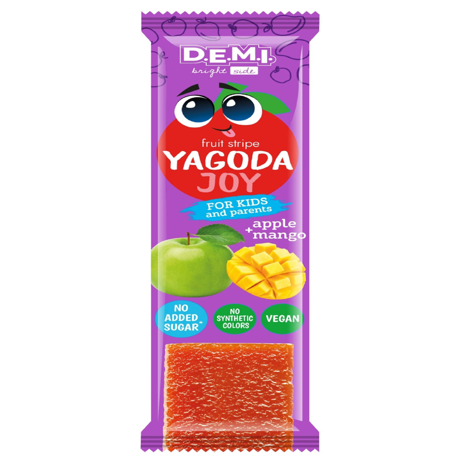 Yagoda Raspberry Пастила фруктовая D.E.M.I. (Деми) Yagoda Joy с соком манго 15 г ...