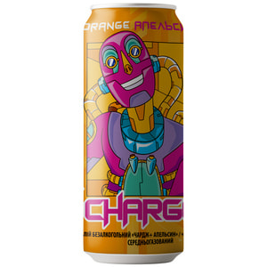 Напій безалкогольний CHARGE + (Чардж +) Апельсин енергетичний середньогазований 330 мл