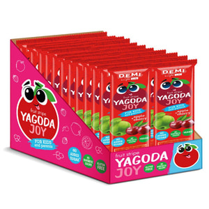 Пастила фруктова D.E.M.I. (Демі) Yagoda Joy із соком вишні 15 г