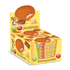Вафля D.E.M.I. (Демі) Stroopwafel caramel and butte Стопвафля з карамельною начинкою та вершковим маслом 33 г