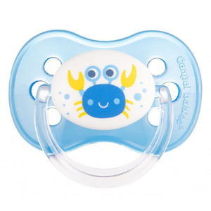Пустушка силіконова CANPOL (Канпол) артикул 22/435 кругла від 6 до 18 місяців Love&sea