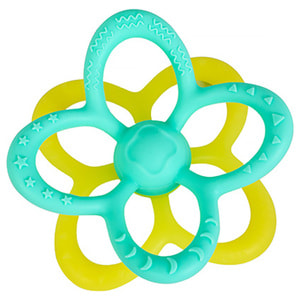 Прорізувач дитячий BABY TEAM (Бебі Тім) артикул 4027 силіконовий Квітка з 4-х місяців 1 шт