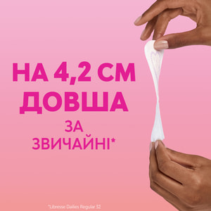 Прокладки ежедневные женские LIBRESSE (Либресс) Daily Fresh Extra Long (Дейли фреш Екстра Лонг) 24 шт