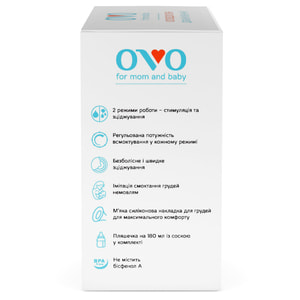 Молокоотсос механический OVO (Ово) артикул GM-30