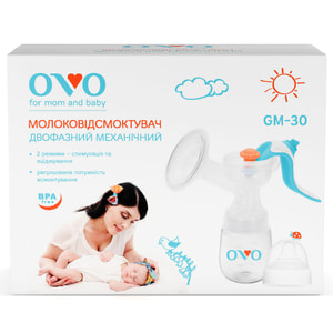 Молокоотсос механический OVO (Ово) артикул GM-30