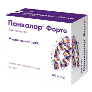 Панкалор Форте гран. д/оральн. р-ну 600мг саше 3г №30