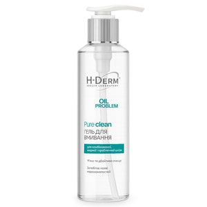 Гель для умывания HEALTH DERM LABORATORY (Хелс Дерм Лаборатори) Oil Problem Pure Clean (Оил Проблем Пур Клиа) для комбинированной, жирной кожи 180 мл