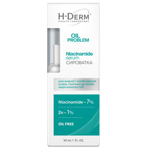 Сыворотка для лица HEALTH DERM LABORATORY (Хелс Дерм Лаборатори) Oil Problem (Оил Проблем) Niacinamide serum 30 мл