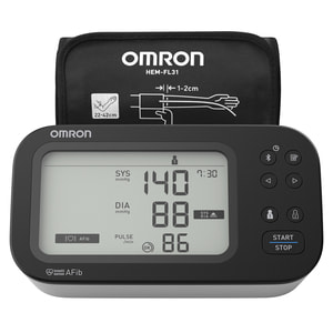 Вимірувач (тонометр) артеріального тиску OMRON (Омрон) модель M7 Intelli IT AFIB (HEM-7380T1-EBK) автоматичний