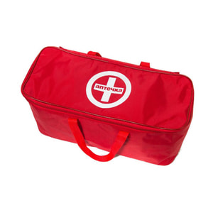 Аптечка медицинская автомобильная АМА-2 для укомплектования автомобилей, микроавтобусов по ДСТУ 3961-2000 (02-077-М) мягкий футляр Poputchik