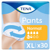 Подгузники-трусы для взрослых TENA (Тена) Pants Normal Extra Large (Пентс нормал экстра ладж) размер XL 30 шт