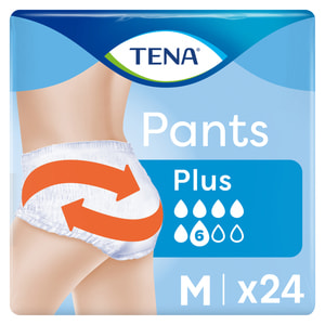 Подгузники-трусы для взрослых TENA (Тена) Pants Plus (Пентс Плюс) размер M 24 шт