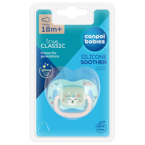 Пустышка силиконовая CANPOL (Канпол) артикул 34/935 круглая с 18 месяцев Exotic Animals