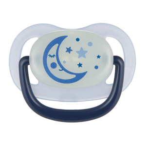 Пустышка силиконовая CANPOL (Канпол) артикул 22/502_new анатомическая от 18 месяцев Night dreams (Найт дримс) 1 шт