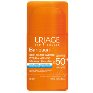 Стик для лица, тела, губ и особенно чувствительных участков кожи URIAGE (Урьяж) Барьесан солнцезащитный прозрачный SPF50+ 18 г