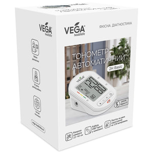 Измеритель (тонометр) артериального давления VEGA (Вега) модель 2H Basic автоматический