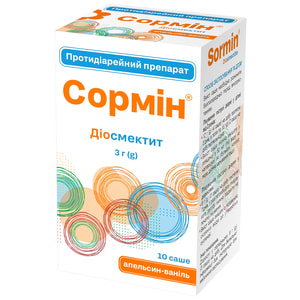 Сормин пор. д/орал. сусп. 3г саше 3,72г №10