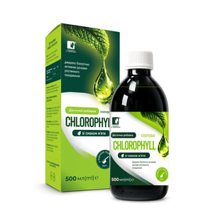 Хлорофилл со вкусом мяты раствор оральный флакон 500 мл