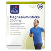Витамины VITALIS (Виталис) Magnesium Sticks 250 mg магнезиум с витамином Е в стиках со вкусом лайма 20 шт