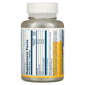 Бетаин HCl + пепсин SOLARAY (Солорай) Betaine HCL with Pepsin 250 мг капсулы флакон 180 шт