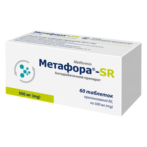 Метафора-SR табл. прол. д/вия 500мг №60