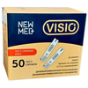 Тест-полоски для глюкометра Newmed VISIO (Визио) для контроля уровня глюкозы в крови 2 флакона по 25 шт