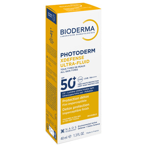 Ультрафлюид для лица BIODERMA (Биодерма) Фотодерм XDefense (Дефенс) солнцезащитный невидимый SPF 50+  40 мл