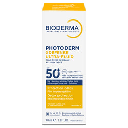 Ультрафлюїд для обличчя BIODERMA (Біодерма) Фотодерм XDefense (Дефенс) сонцезахисний невидимий SPF 50+  40 мл