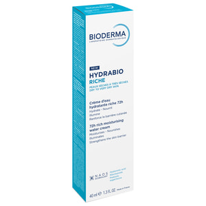 Крем для обличчя BIODERMA (Біодерма) Гідрабіо Rich насичений зволожуючий для чутливої зневодненої шкіри 40 мл