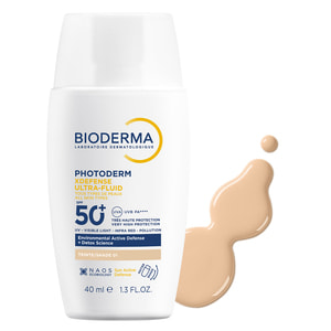 Ультрафлюид для лица BIODERMA (Биодерма) Фотодерм XDefense (Дефенс) солнцезащитный тон 01 для всех типов кожи SPF 50+ 40 мл