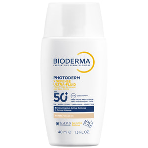 Ультрафлюид для лица BIODERMA (Биодерма) Фотодерм XDefense (Дефенс) солнцезащитный тон 01 для всех типов кожи SPF 50+ 40 мл