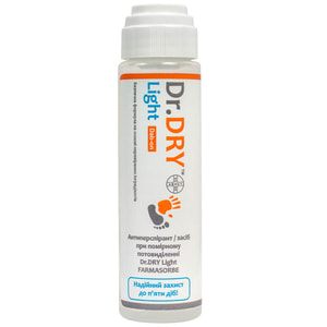 Антиперспірант/засіб при помірному потовиділенні Dr.DRY (Др. Драй) Light (Лайт) 50 мл FARMASORBЕ