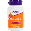 Витамин В-12 метил NOW (Нау) для формирования и поддержания здорового мозга и нервной системы леденцы 1000 мкг флакон 100 шт