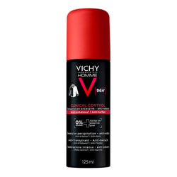 Дезодорант-антиперспірант для тіла VICHY (Віши) Клінікал Контроль для чоловіків проти надмірного потовиділення,запаху та плям на одязі 96 годин 125 мл