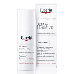 Крем для обличчя EUCERIN (Юцерин) Ultra-Sensitive (Ультрасенсітів) заспокійливий для нормальної, комбінованої гіперчутливої шкіри 50 мл