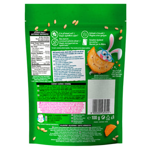 Крекеры пшеничные NESTLE GERBER (Нестле Гербер) Organic (Органик) с морковкой для детей с 12 месяцев 100 г