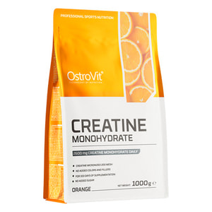 Креатин моногидрат OSTROVIT (Островит) Creatine Monohydrate порошок с апельсиновым вкусом 1000 г