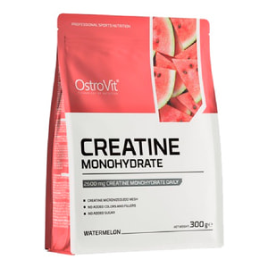 Креатин моногидрат OSTROVIT (Островіт) Creatine Monohydrate порошок зі смаком кавуна 300 г