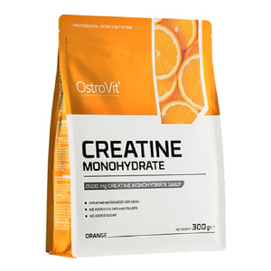 Креатин моногидрат OSTROVIT (Островит) Creatine Monohydrate порошок со вкусом апельсина 300 г