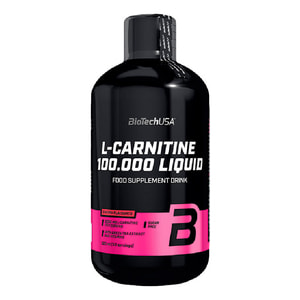 Карнитин для спортсменов BiotechUSA (Байотек) L-carnitine 100.000 Liquid Сherry флакон 500мл