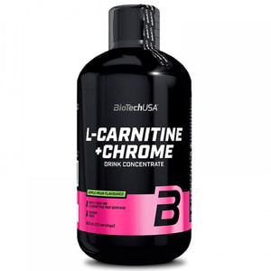 Карнитин + Хром для спортсменов BiotechUSA (Байотек) L-Carnitine + Chrome concentrate Orange флакон 500мл