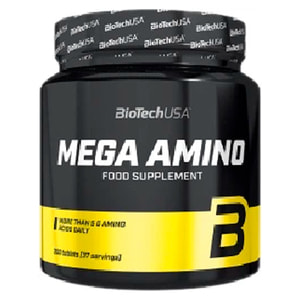 Амінокислоти для спортсменів BiotechUSA (Байотек) Mega Amino в таблетках упаковка 300 шт
