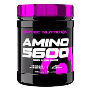 Вітаміни та мінерали SCITEC (Скітес) Amino 5600 амінокислоти в таблетках 200 шт