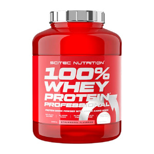 Протеїн SCITEC (Скітес) Nutrition Whey Protein Prof. порошок зі смаком полуниці 2350 г