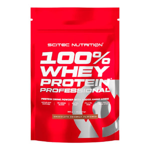 Протеїн SCITEC (Скітес) Nutrition Whey Protein Prof. порошок зі смаком шоколад та кокос 500 г