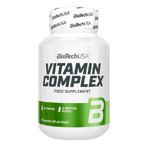 Витамины и минералы BiotechUSA (Байотек) B-Complex в таблетках упаковка 60 шт