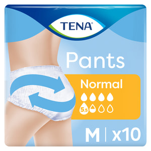 Подгузники-трусы для взрослых TENA (Тена) Pants Normal Medium (Нормал медиум)  размер 2 10 шт