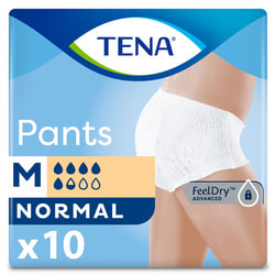 Подгузники-трусы для взрослых TENA (Тена) Pants Normal Medium (Нормал медиум)  размер 2 10 шт