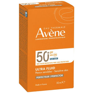 Ультра-флюїд для обличчя AVENE (Авен) Perfector сонцезахисний для чутливої шкіри SPF 50+ 50 мл